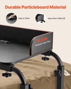 VEVOR Voodi kohal olev laud, 30 kg, must — pilt 6