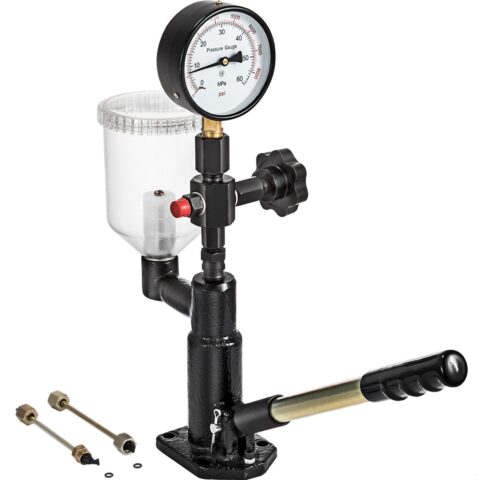 600 Bar Injector Tester 0.8L Fuel Pressure Gauge, 0,8 L