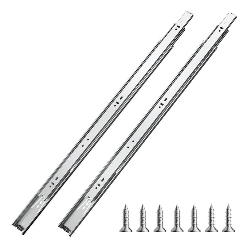 Drawer Slides, 45 kg, 61,0 cm, 45,4 kg