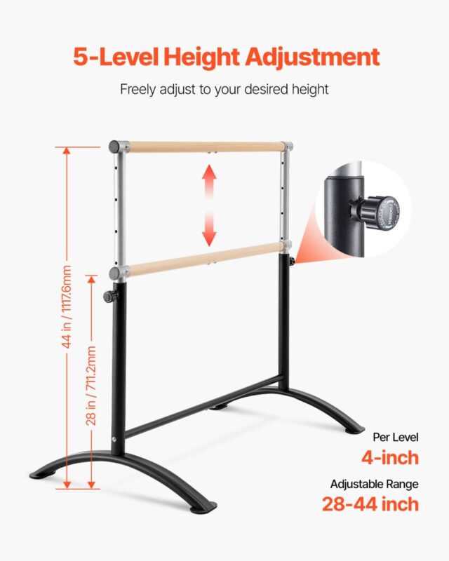 VEVOR Balletitang, 136 kg, 1190×695×1125 mm
