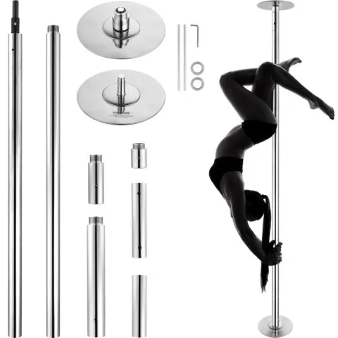 VEVOR Professionaalne tantsupost, 200 kg, 45 mm, 2824×230×230 mm