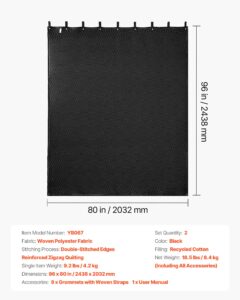 2 tk helisummutavaid tekke, 2438 x 2032 mm — pilt 7