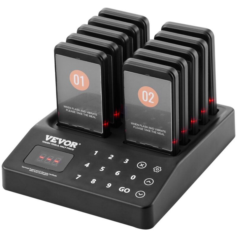 Restaurant Pager System, 400 m, 0,78 kg