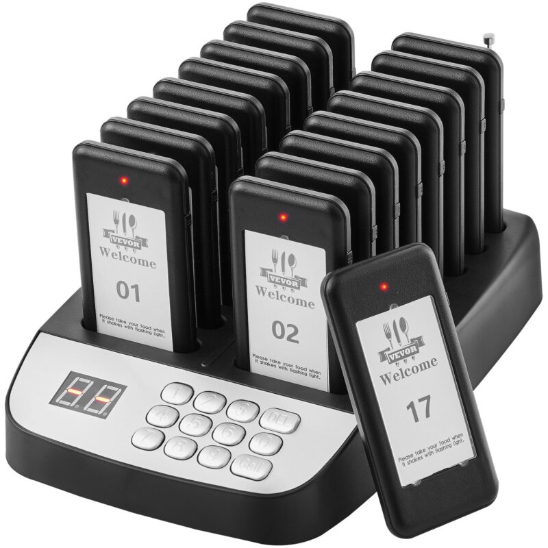 Restaurant Pager System, 500 m, 1,3 kg
