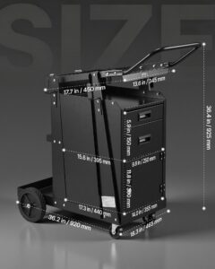 Keevituskäru, 159 kg — pilt 3