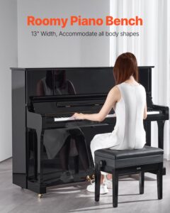 Reguleeritav klaveripink, 136 kg, 56 x 34 x 49 cm — pilt 2