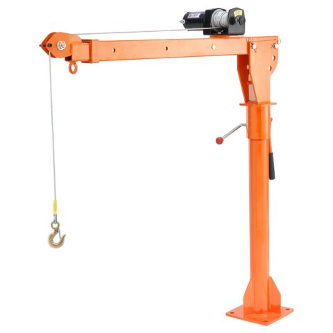 Electric Pickup Truck Crane Hoist Crane 499 kg 360° Swivel Hoist Lift, 1588 kg