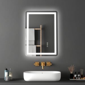 LED vannitoapeegel, 50 x 70 cm — pilt 8