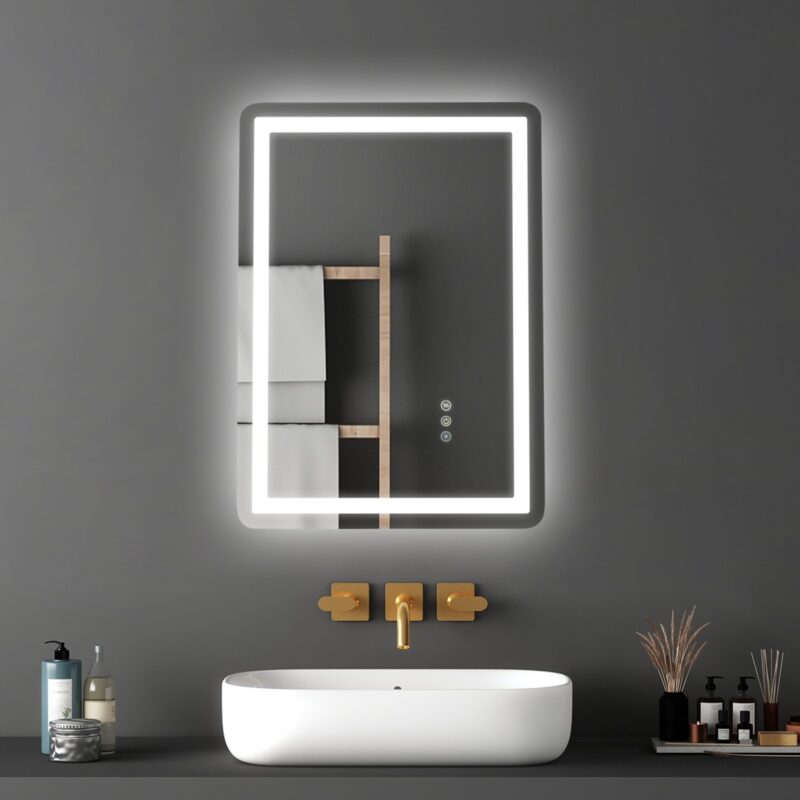 LED vannitoapeegel, 50 x 70 cm