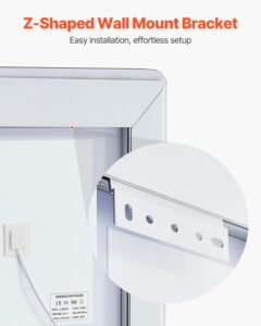 LED vannitoapeegel, 60 x 80 cm — pilt 6
