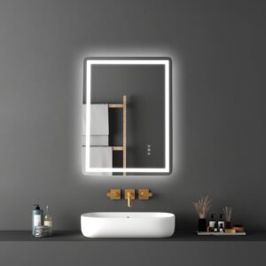LED vannitoapeegel, 60 x 80 cm — pilt 8