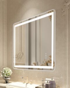 LED vannitoapeegel, 70 x 100 cm — pilt 1