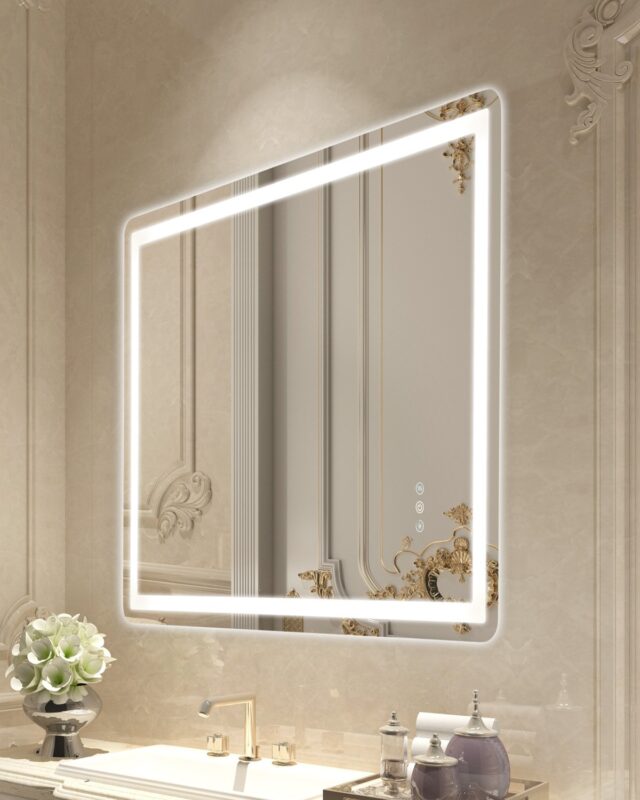 LED vannitoapeegel, 70 x 100 cm