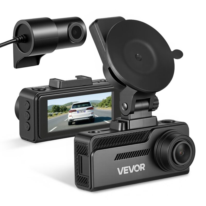 Dash Cam Front and Rear, 80,8 mm, 8,08 cm
