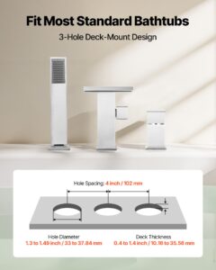 VEVOR Rooma vannisegisti, harjatud, 220×190×98 mm — pilt 3