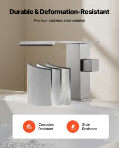 VEVOR Rooma vannisegisti, harjatud, 220×190×98 mm — pilt 4