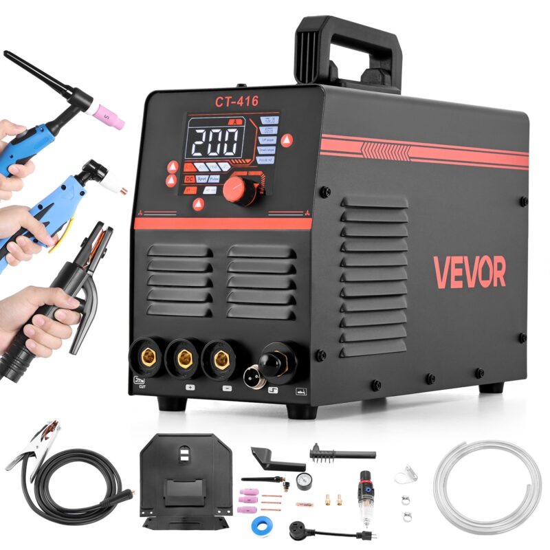 7.62 cm-1 Plasma Cutter Welder Combo - CUT/TIG/MMA, 7,62 cm