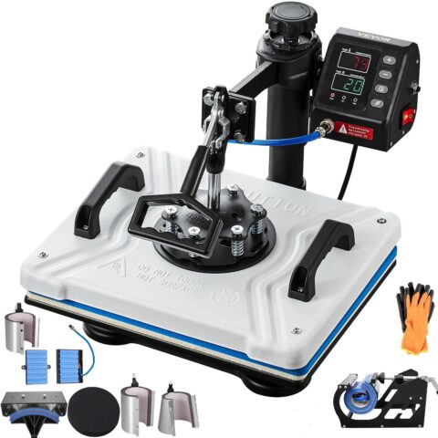 Kuumpress 30,5x38,1 cm 10-ühes kuumpress 1000W kuumpress 360°