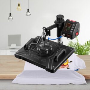 Kuumpress 30,5x38,1 cm 10-ühes kuumpress 1000W kuumpress 360° pöörlemise ja eemale — pilt 8