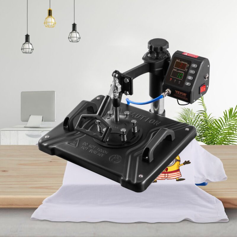 Kuumpress 30,5x38,1 cm 10-ühes kuumpress 1000W kuumpress 360° pöörlemise ja eemale
