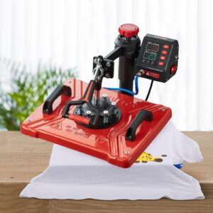 Kuumpress 30,5x38,1 cm 10-ühes kuumpress 1000W kuumpress 360° pöörlemise ja eemale — pilt 8
