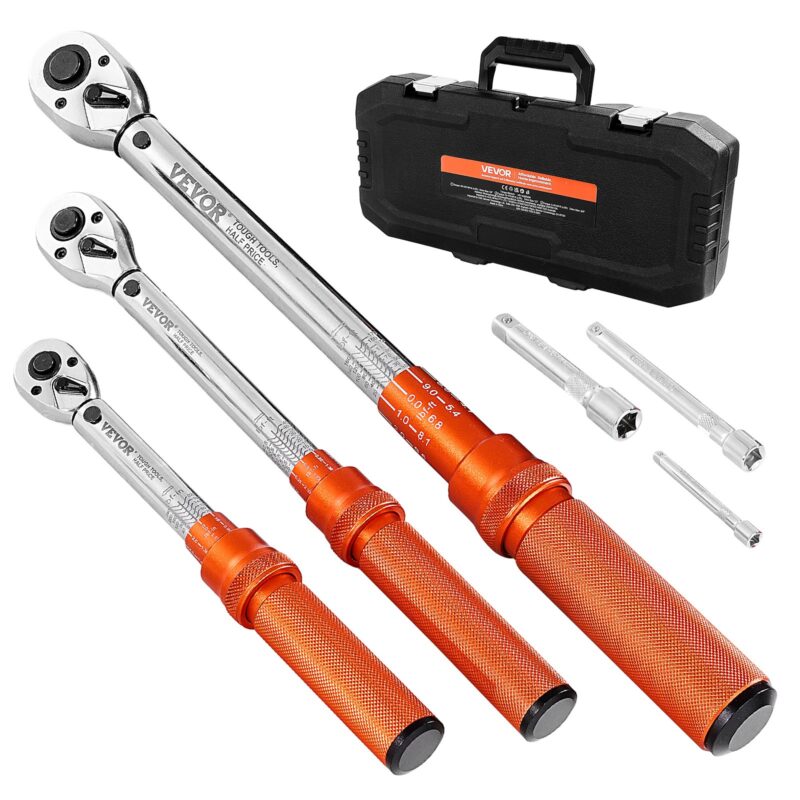 Click Torque Wrench Set, 1,27 cm, 3 osa