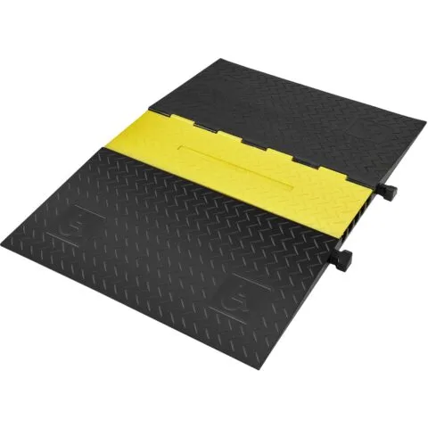 Kummikaabli kaitseramp 114,5 x 80 x 5 cm, 10000 kg