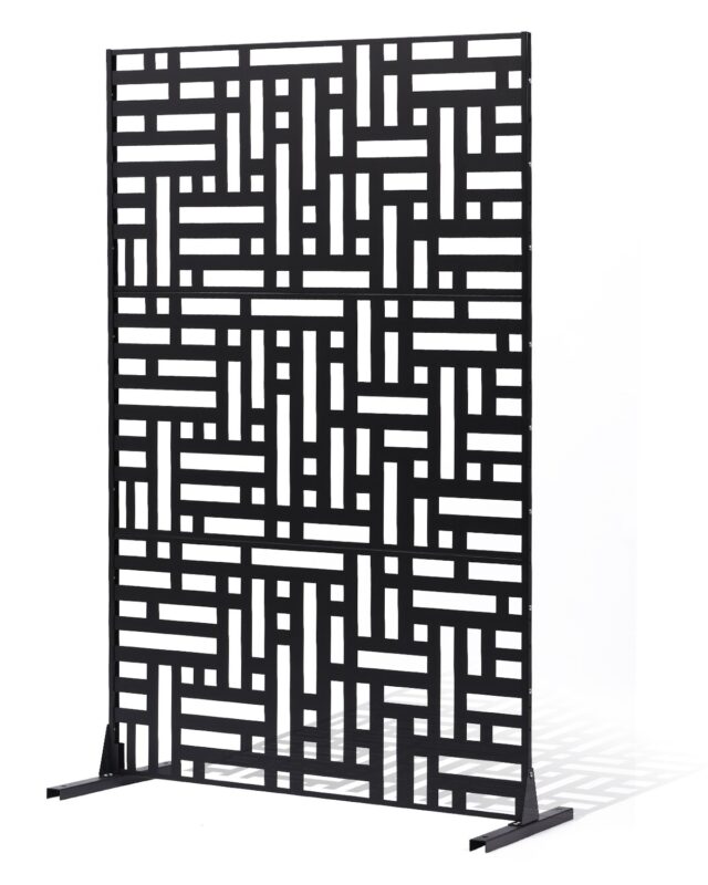 Metal Privacy Screen, 119 cm, 1 L