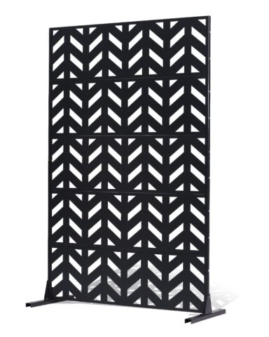 Metal Privacy Screen, 119 cm, 1 L