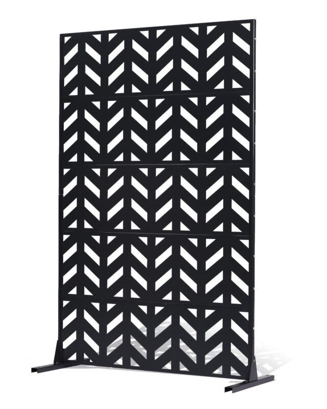 Metal Privacy Screen, 119 cm, 1 L