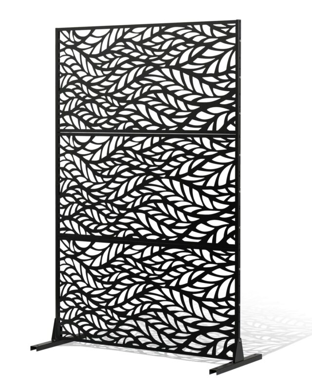 Metal Privacy Screen, 119 cm, 1 L