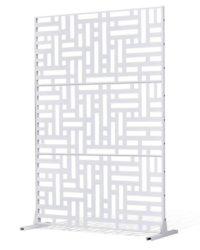 Metal Privacy Screen, 119 cm, 1 L