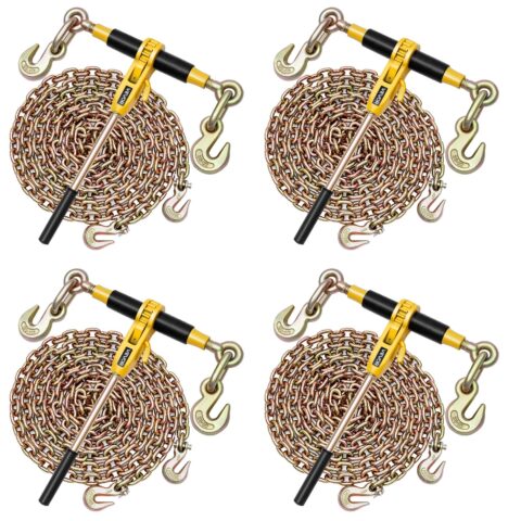 Ratchet Chain Binder, 10 mm, 6,1 m, 4173 kg
