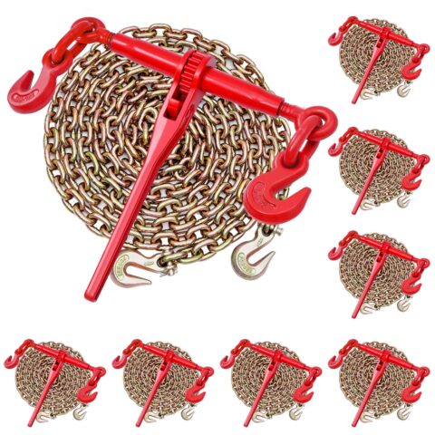 Ratchet Chain Binder, 10 mm, 3 m, 4173 kg