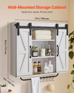 VEVOR Vannitoa seinakapp, 2 uksega, 780×220×775 mm — pilt 2