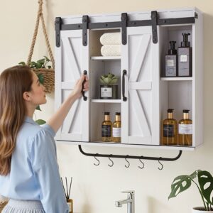 VEVOR Vannitoa seinakapp, 2 uksega, 780×220×775 mm — pilt 8