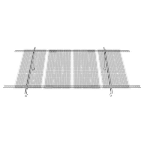 Solar Panel Mounting Brackets, 150 kg, 300 x 100 cm, 4 tk