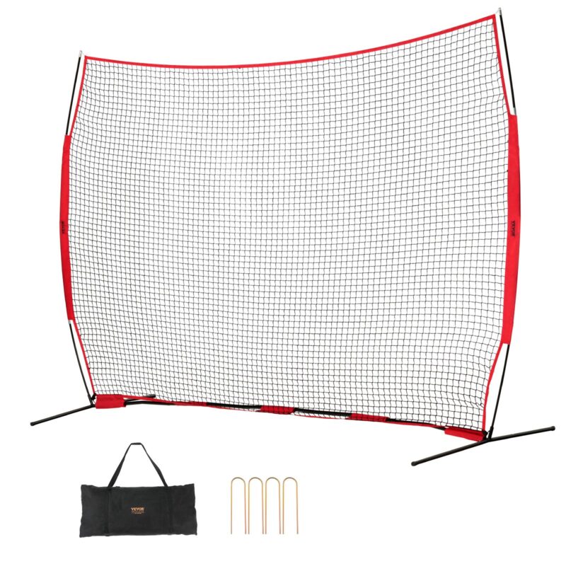 Barricade Backstop Net, 3,66 x 2,74 m, 4,45 cm