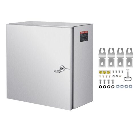 NEMA Stainless Steel Enclosure, 300 x 300 x 200 mm