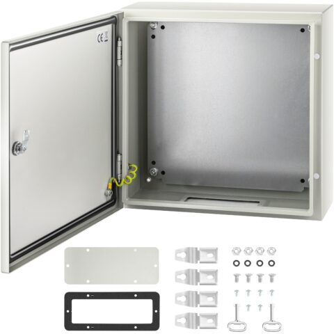 NEMA Steel Enclosure, 50 x 50 x 15 cm, 1,5 mm