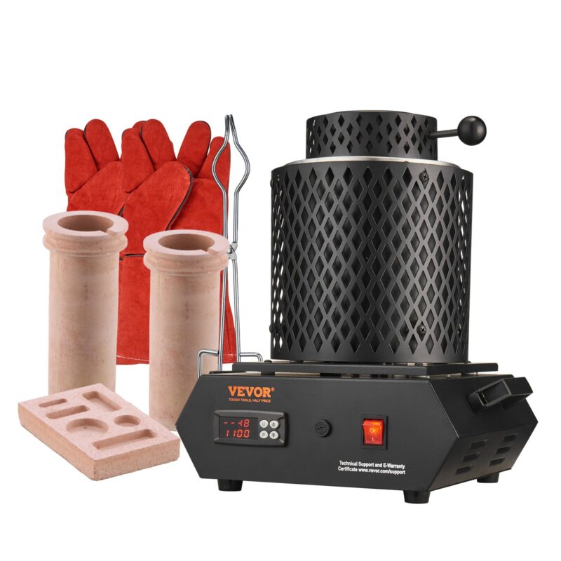 VEVOR Kulla sulatusahi, 1350 W, 1 kg, 3 kg
