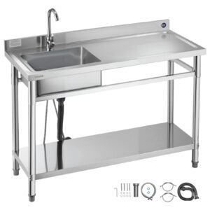 Roostevabast terasest köögivalamu, 1200 x 500 x 940 mm — pilt 1
