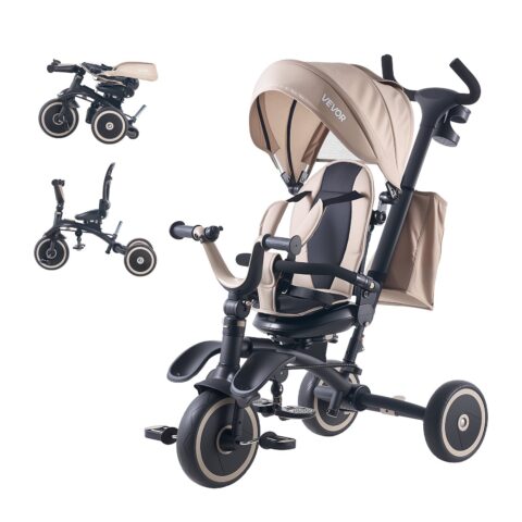 Toddler Tricycle & Stroller for 18 Months to 5 Year Old, 17,8 cm, 1060 mm