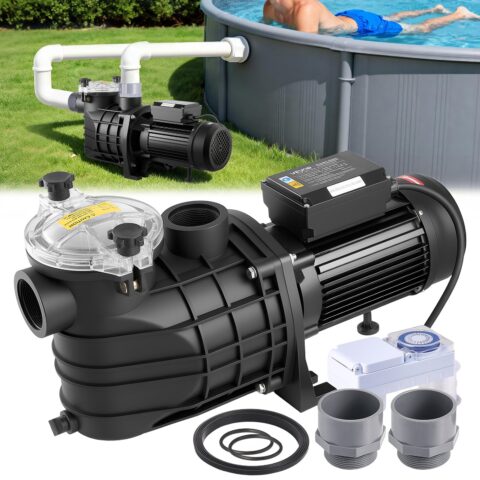 Pool Pump, 3000 W, 35,000 L/h, 19 m