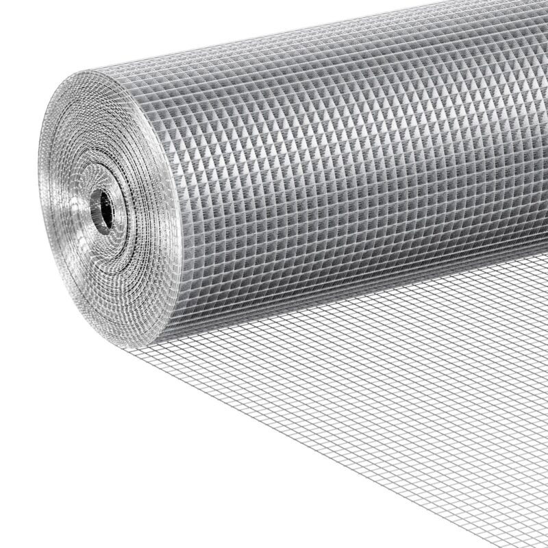 Hardware Cloth 6.35 mm 915 mm x 15.24 m 23 Gauge Chicken Wire Fence, 6,35 mm, 15,24 m
