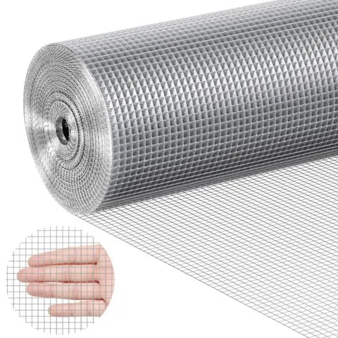 Metallriie, 6,35 mm, 14,6 x 15,2 m