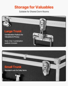 VEVOR Metallist hoiukast, 15 kg, must, 763×392×312 mm — pilt 6