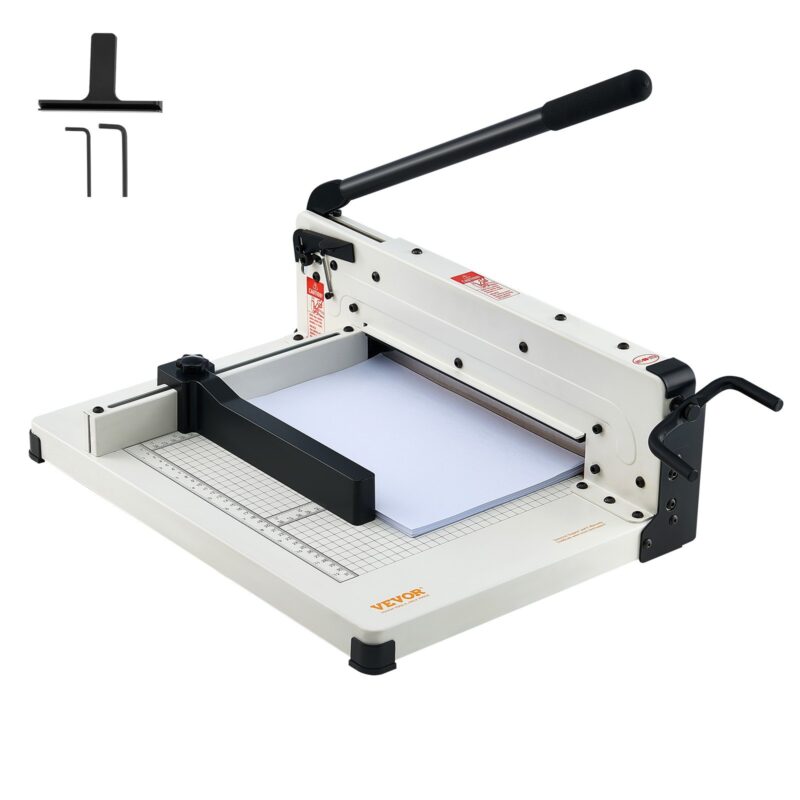 Paper Cutter 30.5 cm A4 Guillotine Paper Trimmer 400 Sheet Capacity Metal Base, 30,5 cm