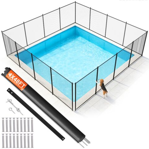 Pool Fence, 1,2 x 14,6 m, 1,6 cm