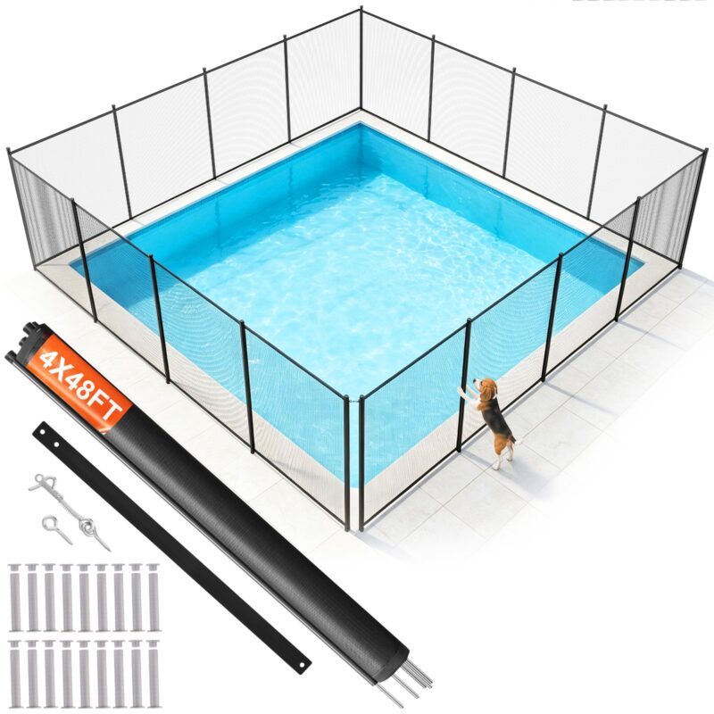 Pool Fence, 1,2 x 14,6 m, 1,6 cm